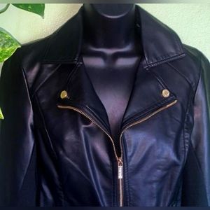 Calvin Klein Faux Leather Jacket